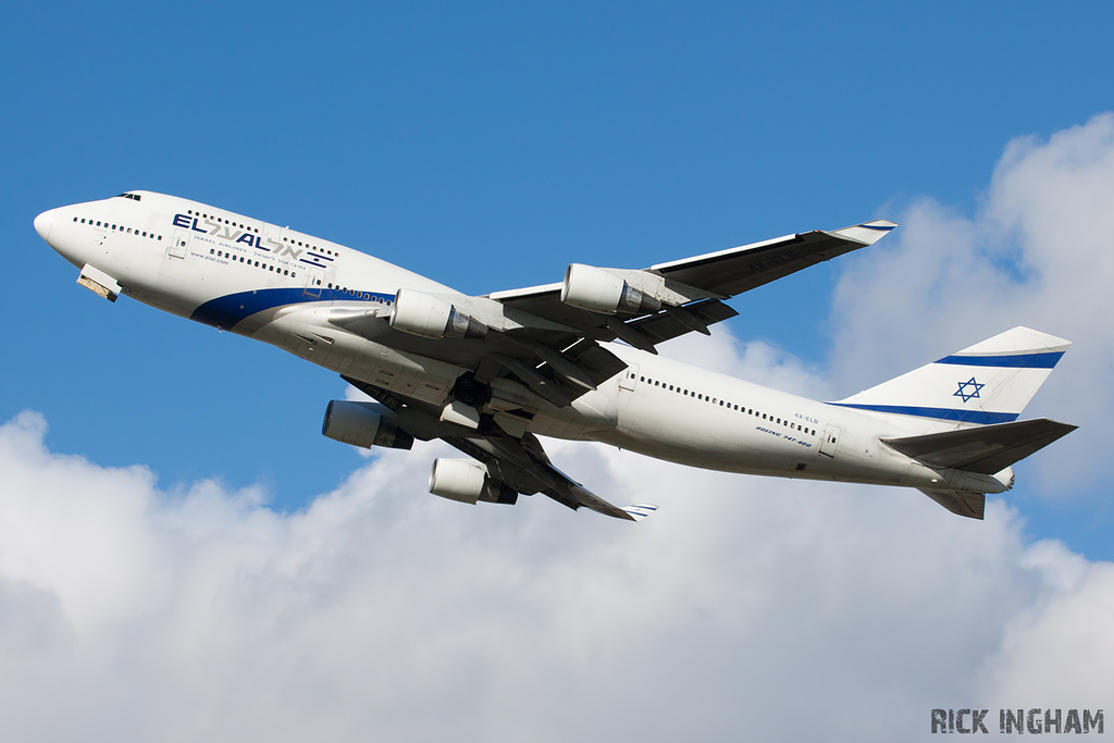 Boeing 747-458 - 4X-ELB - El Al