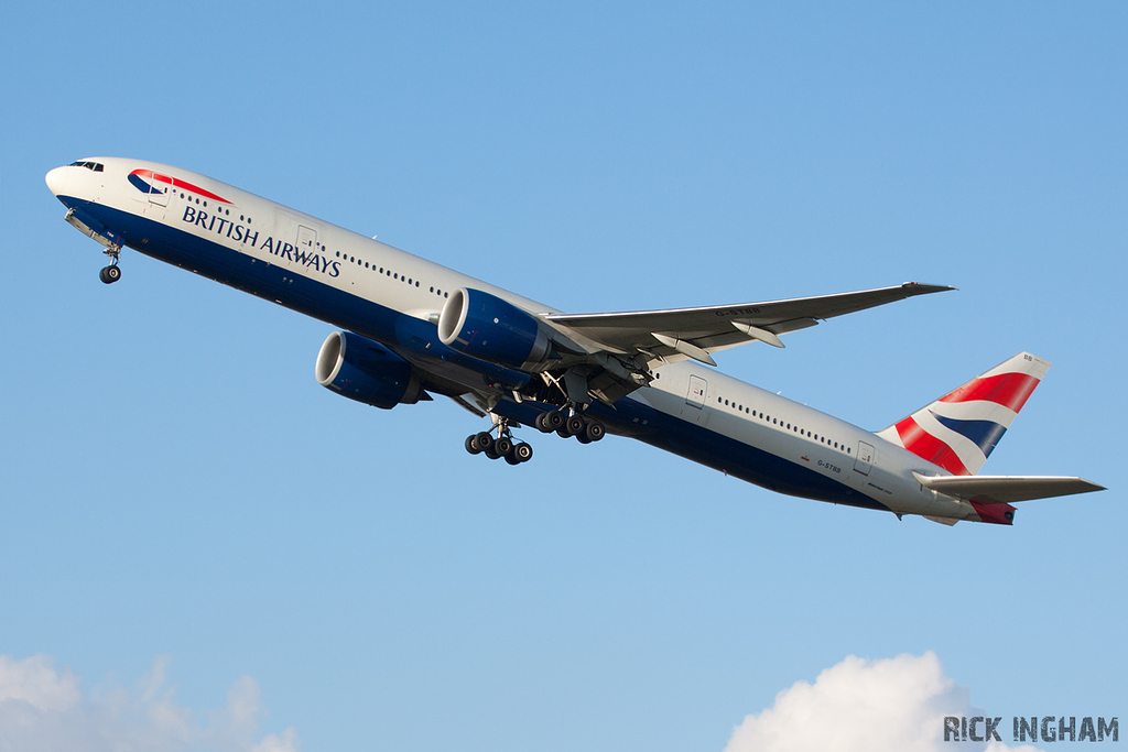 Boeing 777-36NER - G-STBB - British Airways