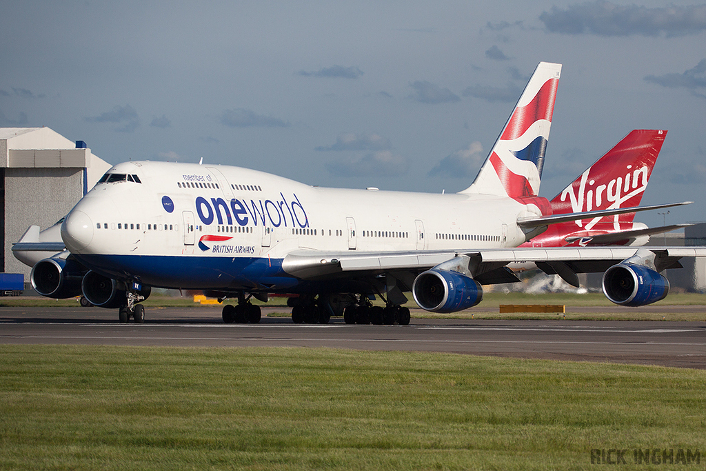 Boeing 747-436 - G-CIVK - OneWorld | British Airways