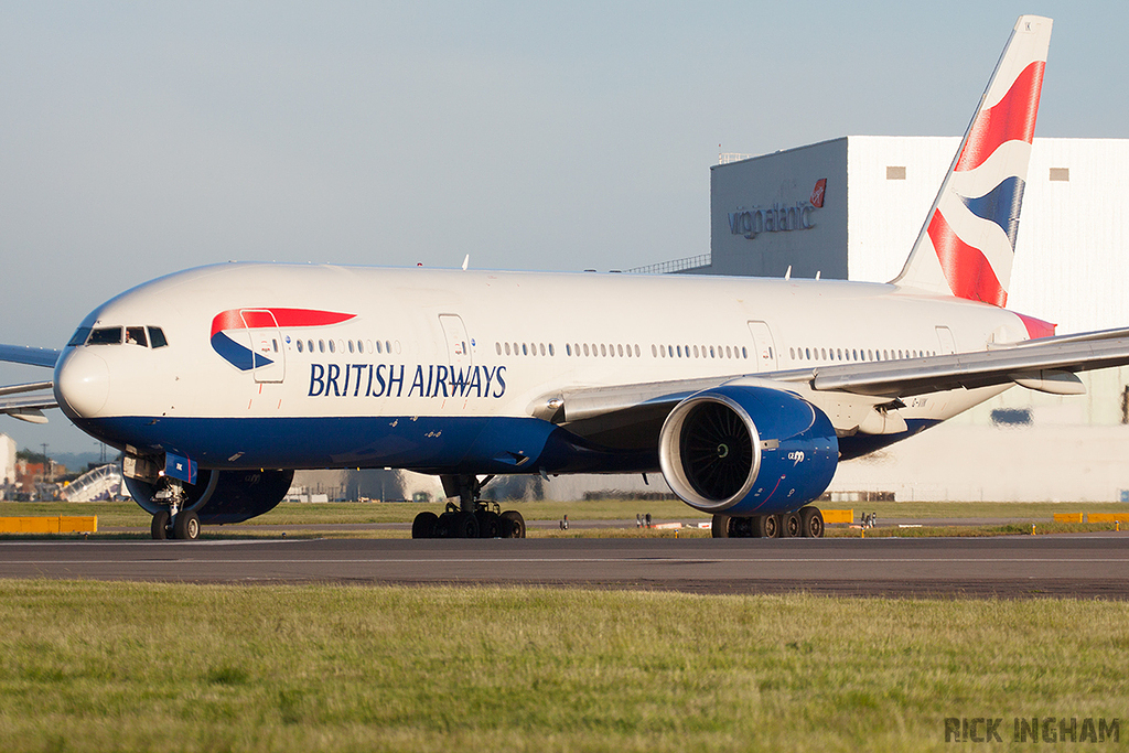 Boeing 777-236ER - G-VIIK - British Airways