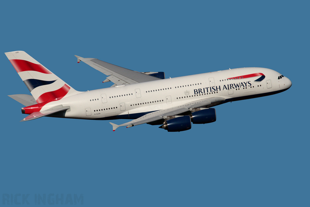 Airbus A380-841 - G-XLEH - British Airways
