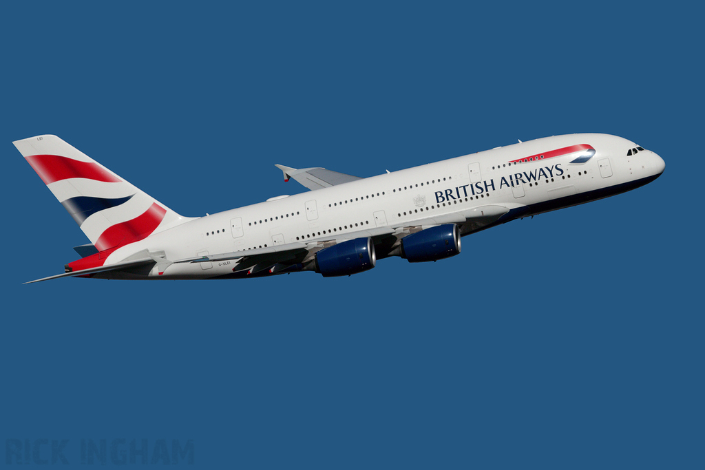 Airbus A380-841 - G-XLEI - British Airways