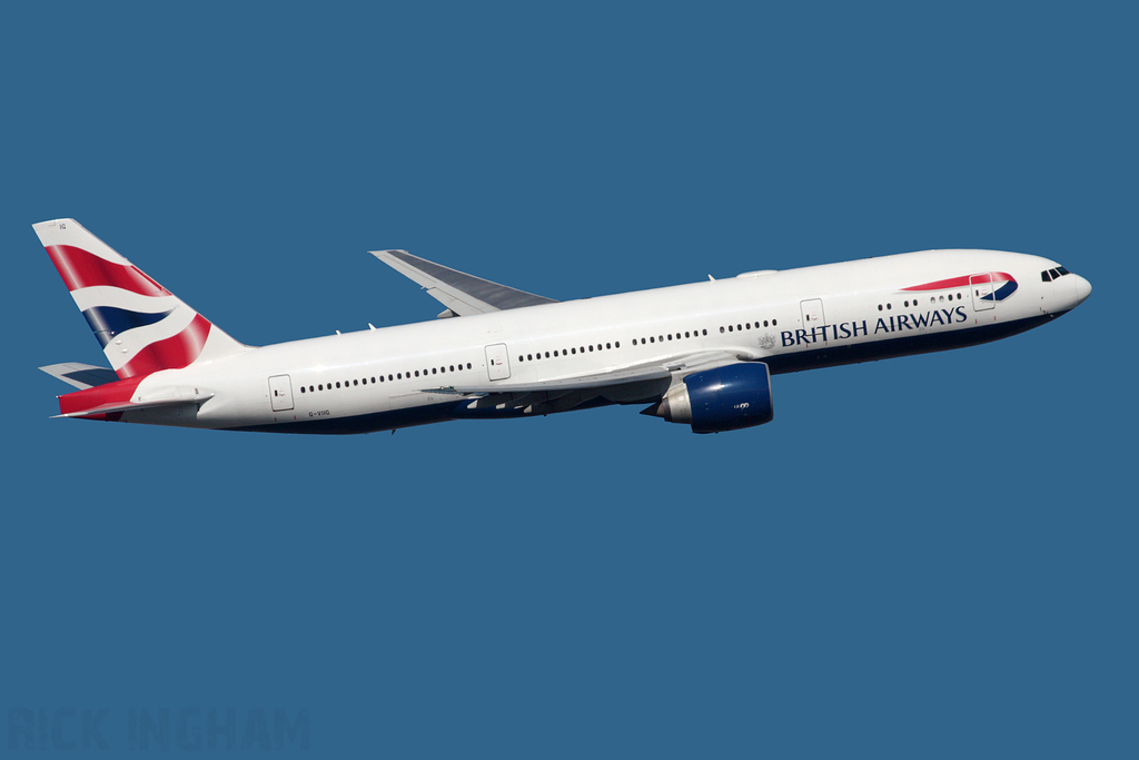 Boeing 777-236ER - G-VIIG - British Airways
