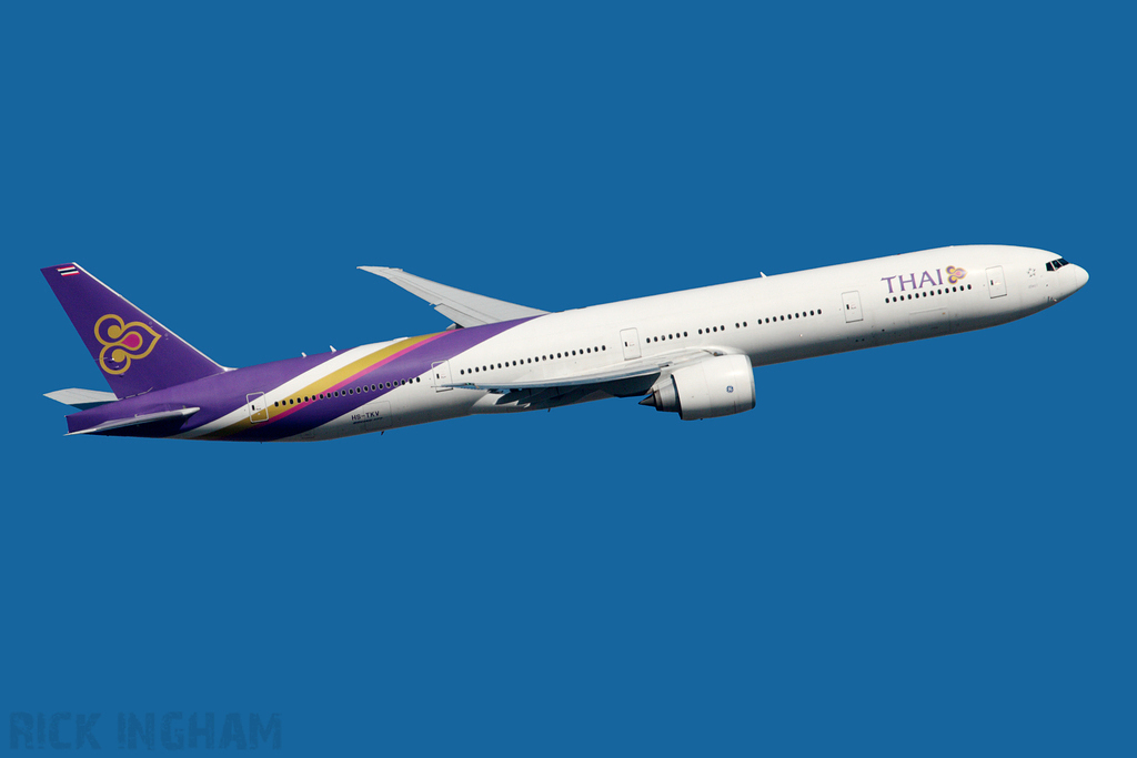 Boeing 777-3D7ER - HS-TKV - Thai Airways