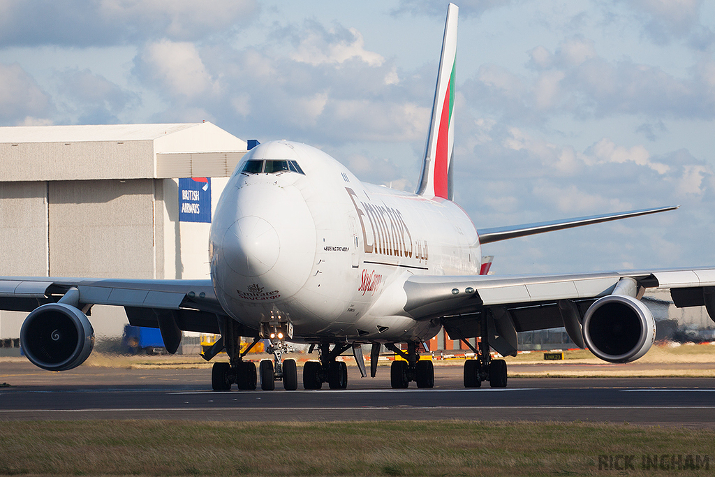 Boeing 747-4HAF - OO-THC - Emirates SkyCargo