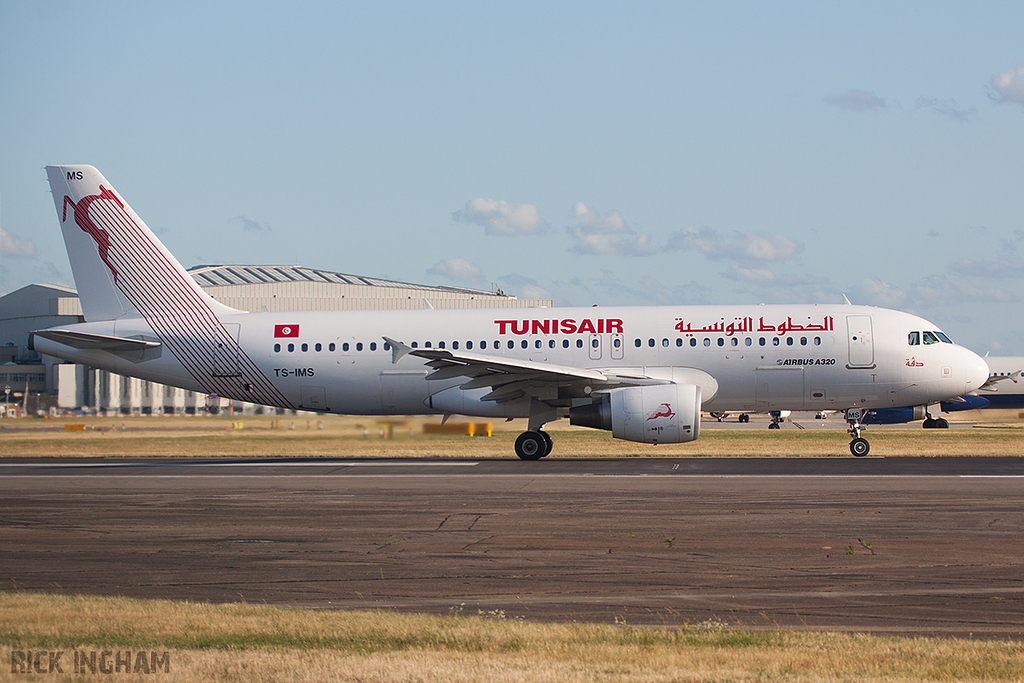 Airbus A320-214 - TS-IMS - Tunisair