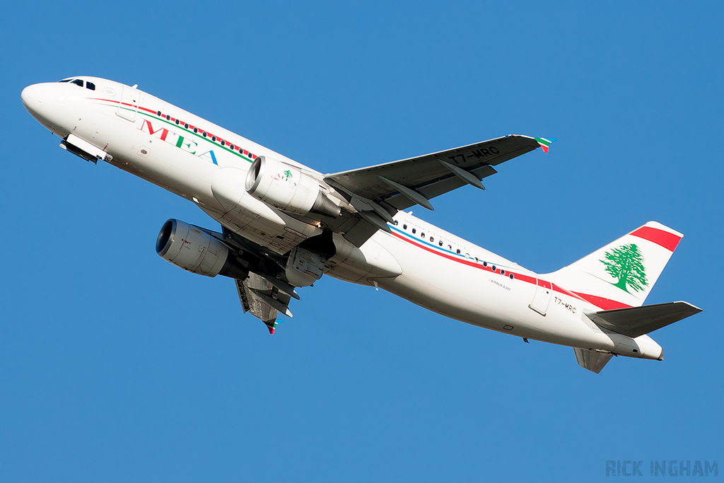 Airbus A320-214 - T7-MRC - Middle East Airlines