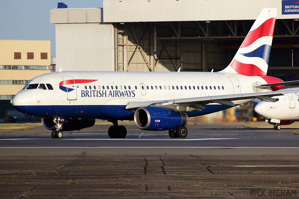 Airbus A319-131 - G-EUPV - British Airways