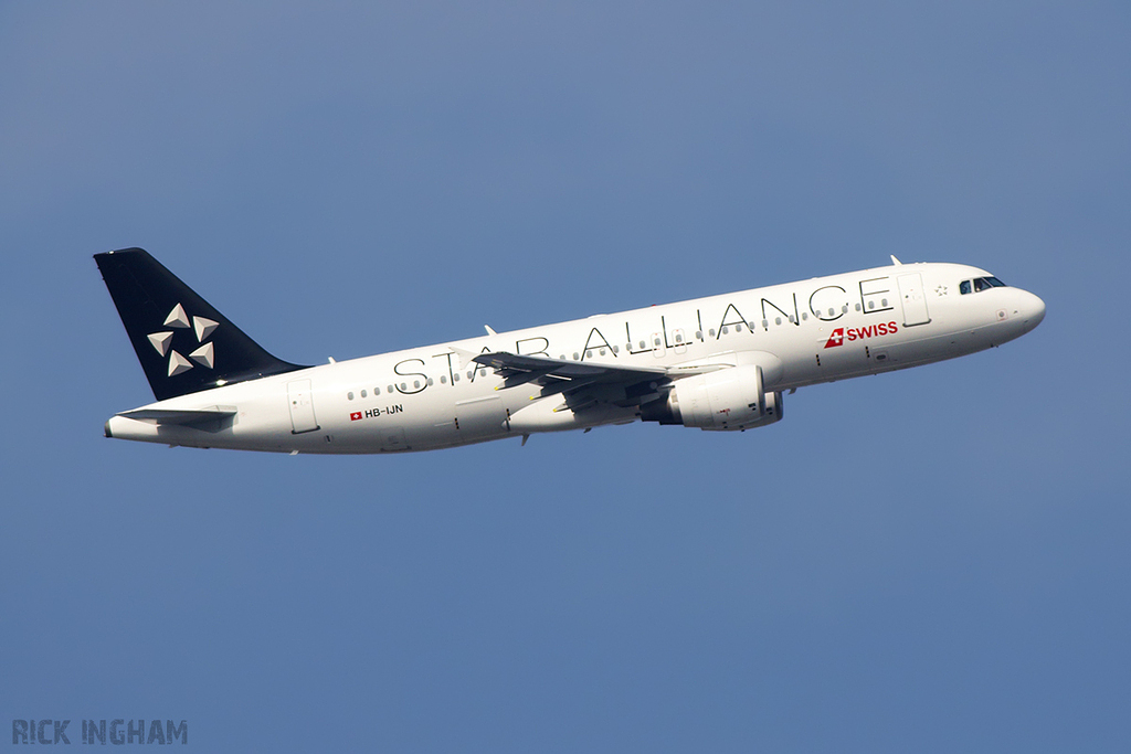 Airbus A320-214 - HB-IJN - Star Alliance | Swiss Airlines