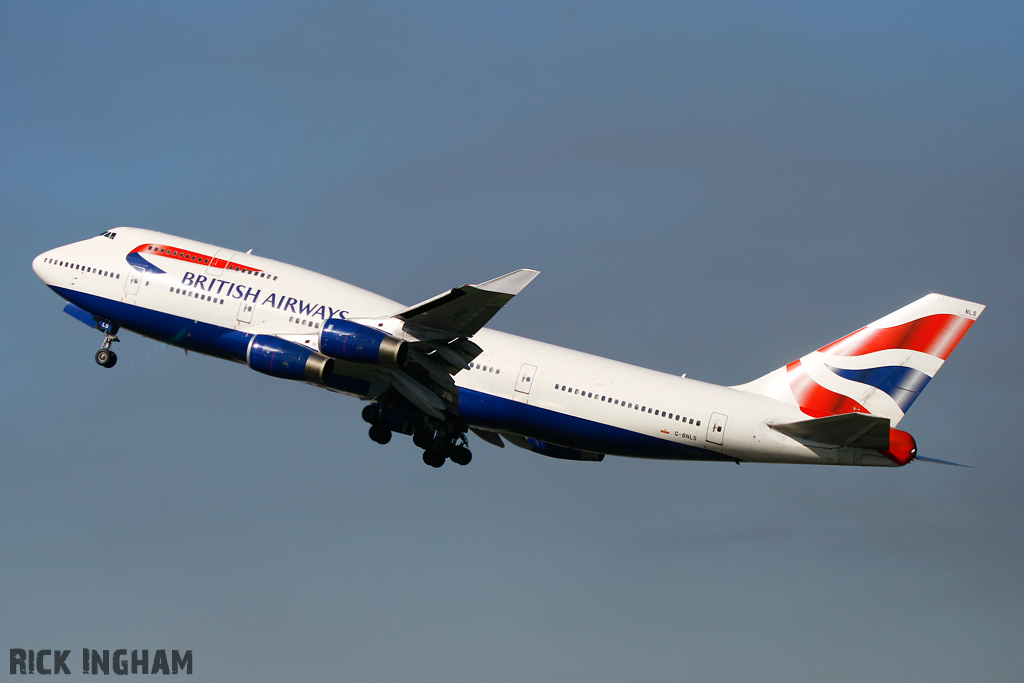 Boeing 747-436 - G-BNLS - British Airways