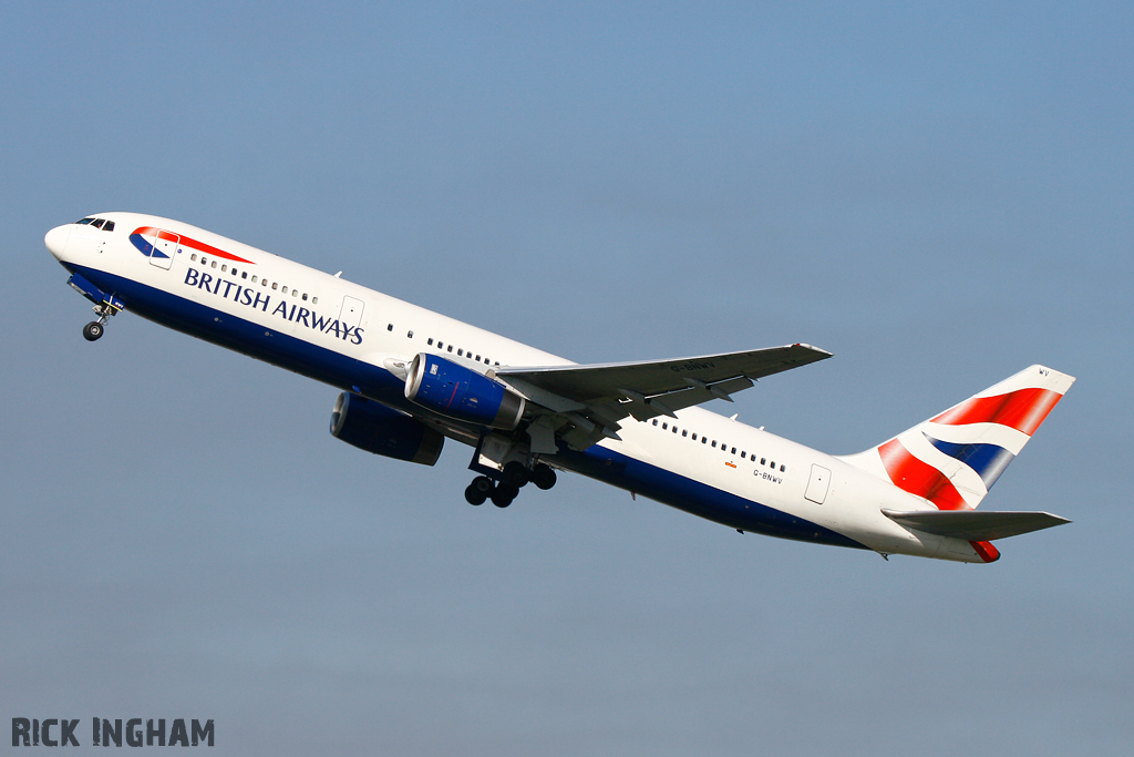 Boeing 767-300ER - G-BNWV - British Airways