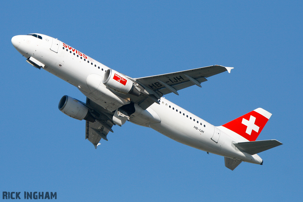 Airbus A320-214 - HB-IJH - Swiss Airlines