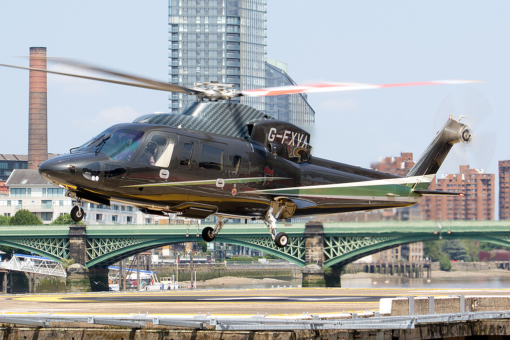 Sikorsky S-76C - G-FXVA - Flexjet