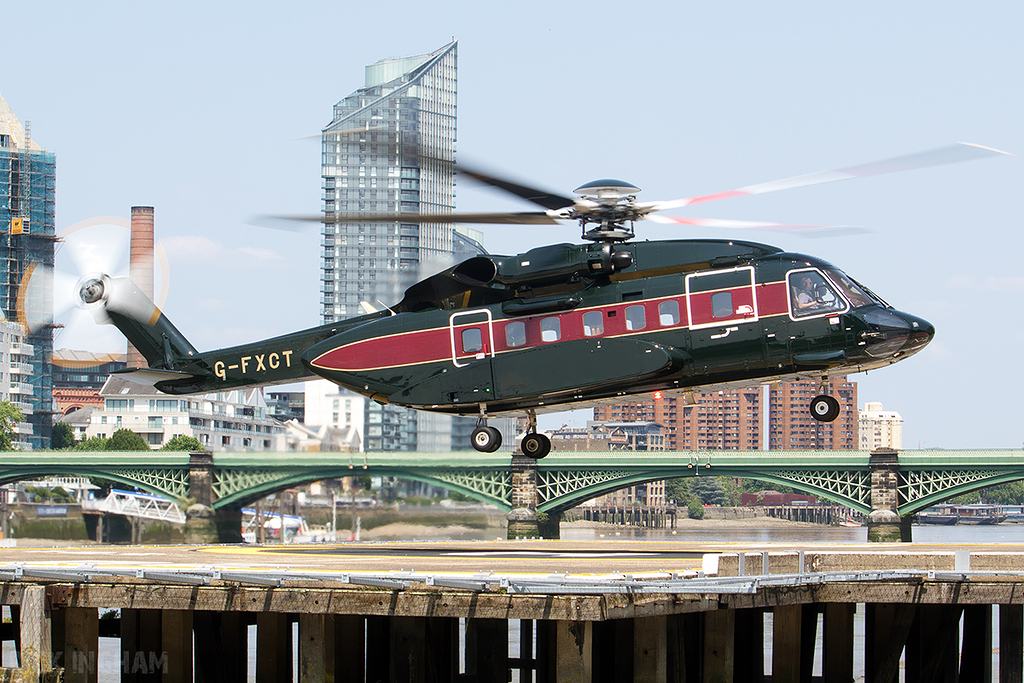 Sikorsky S-92A - G-FXCT (Ex G-LAWX) - FlexJet
