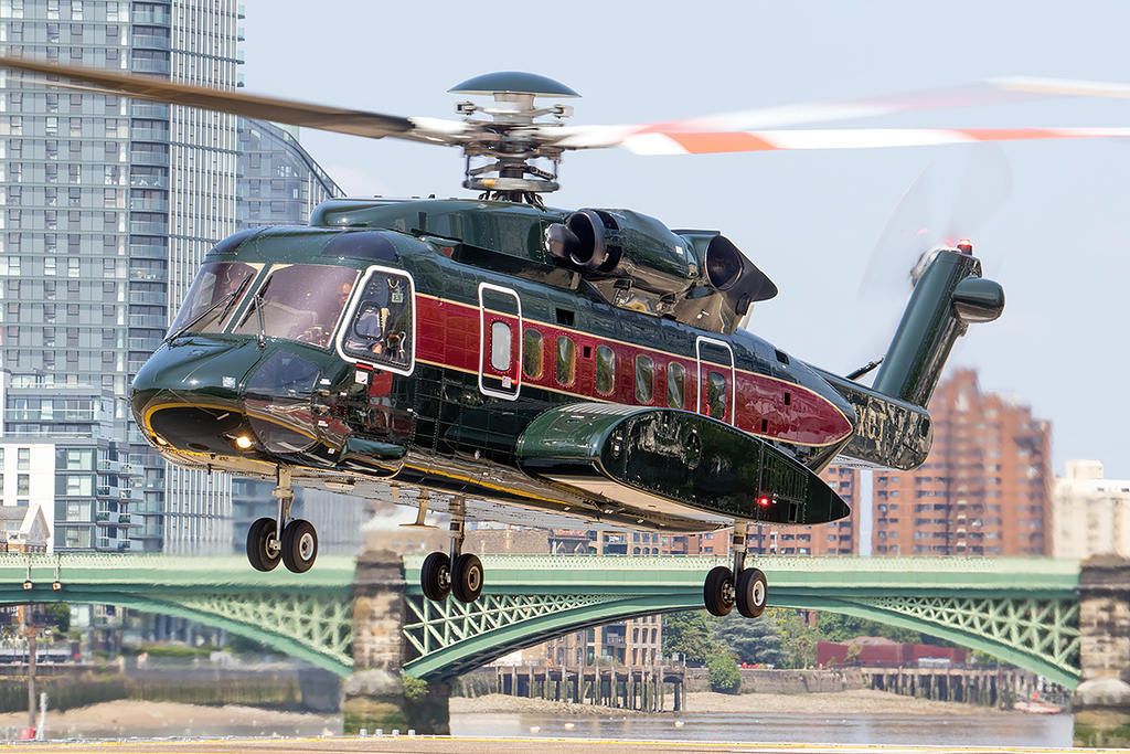 Sikorsky S-92A - G-FXCT (Ex G-LAWX) - FlexJet