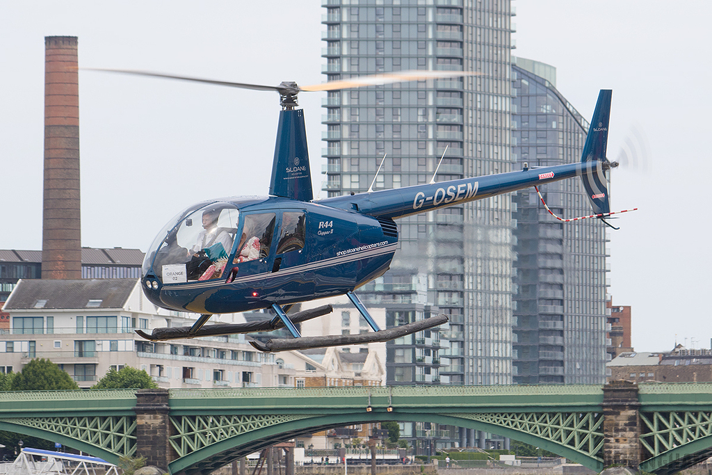 Robinson R44 Clipper II - G-OSEM - Sloane Helicopters