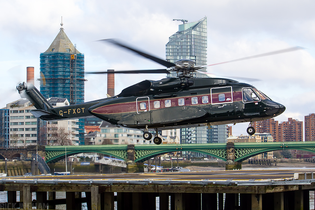 Sikorsky S-92A - G-FXCT (Ex G-LAWX) - FlexJet