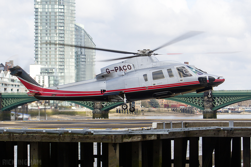 Sikorsky S-76C - G-PACO - Cardinal Helicopter Services