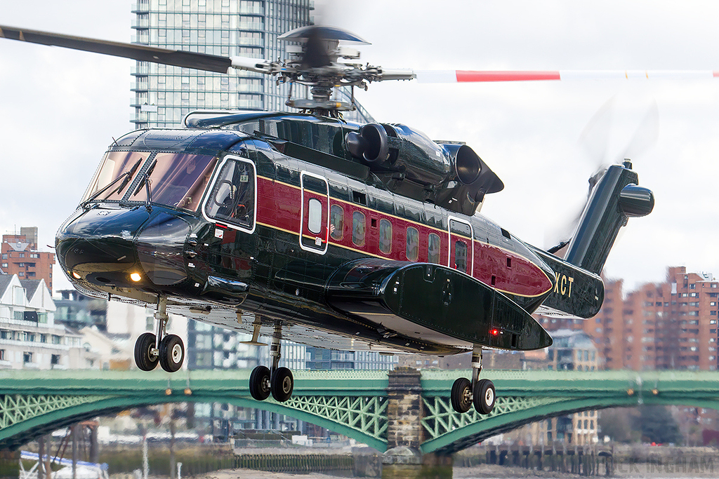 Sikorsky S-92A - G-FXCT (Ex G-LAWX) - FlexJet