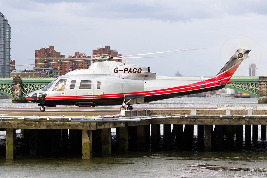 Sikorsky S-76C - G-PACO - Cardinal Helicopter Services