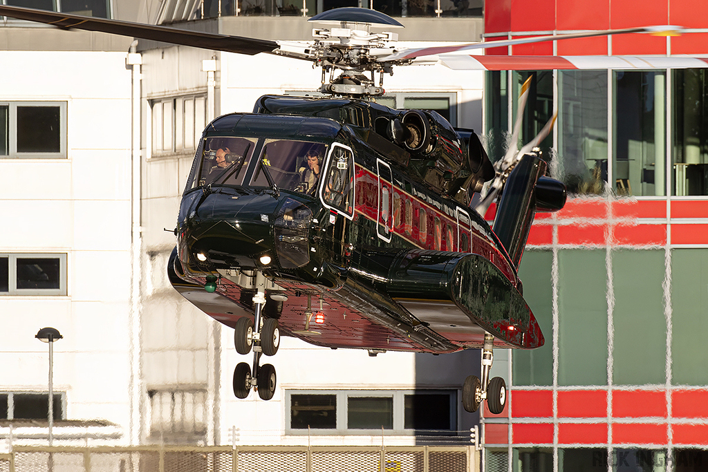Sikorsky S-92A - G-FXCT (Ex G-LAWX) - FlexJet