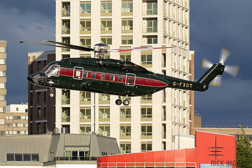 Sikorsky S-92A - G-FXCT (Ex G-LAWX) - FlexJet