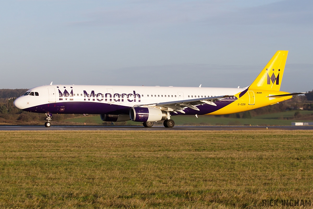 Airbus A321-231 - G-OZBI - Monarch Airlines