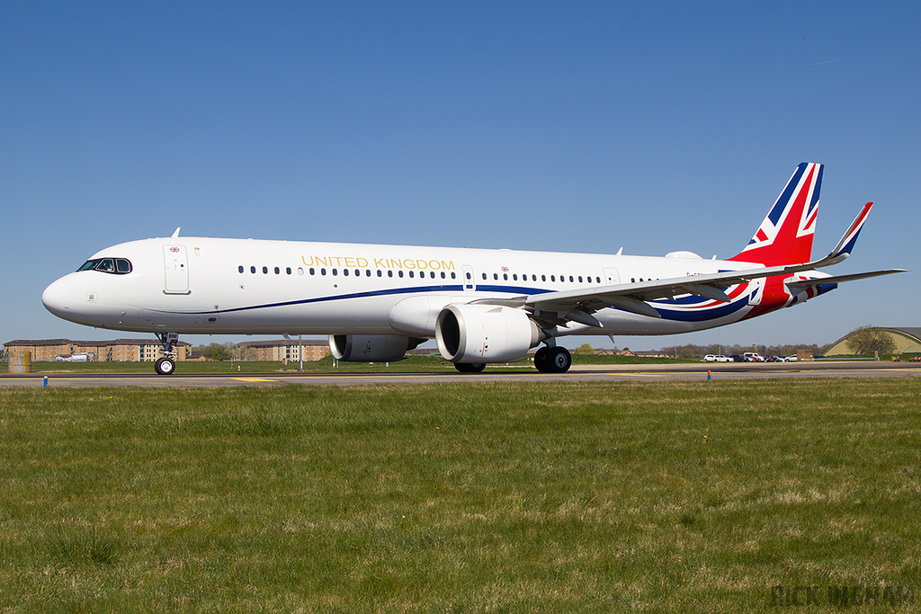 Airbus A321-251NX(LR) - G-CBNI - United Kingdom Government