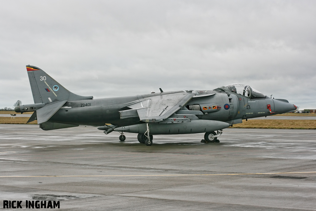 British Aerospace Harrier GR9 - ZD401/30 - RAF