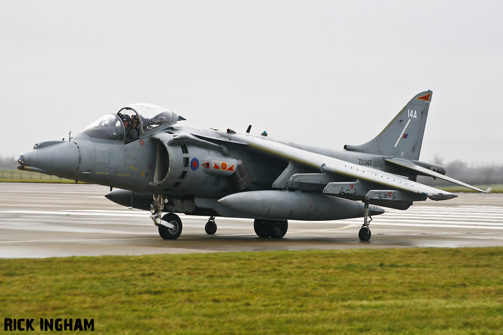 British Aerospace Harrier GR9A - ZD347/14A - Royal Navy