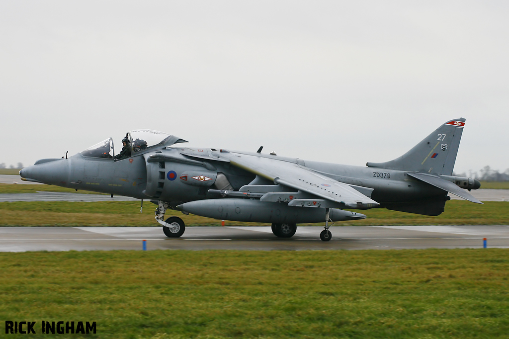 British Aerospace Harrier GR9 - ZD379/27 - RAF