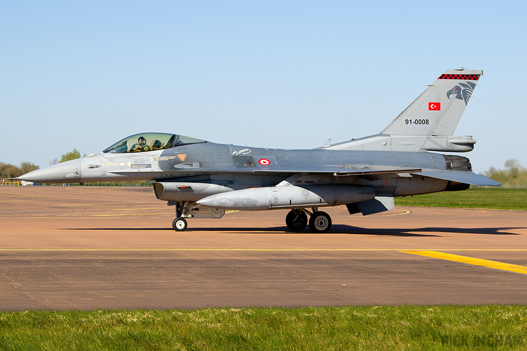 Lockheed Martin F-16C Fighting Falcon - 91-0008 - Turkish Air Force