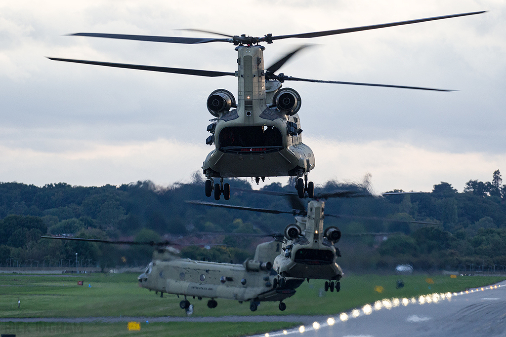 Boeing CH47F Chinook - 14-08163 + 14-08164 + 14-08452 - US Army