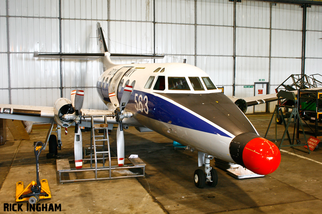Scottish Aviation Jetstream T2 - ZA110/563 - Royal Navy