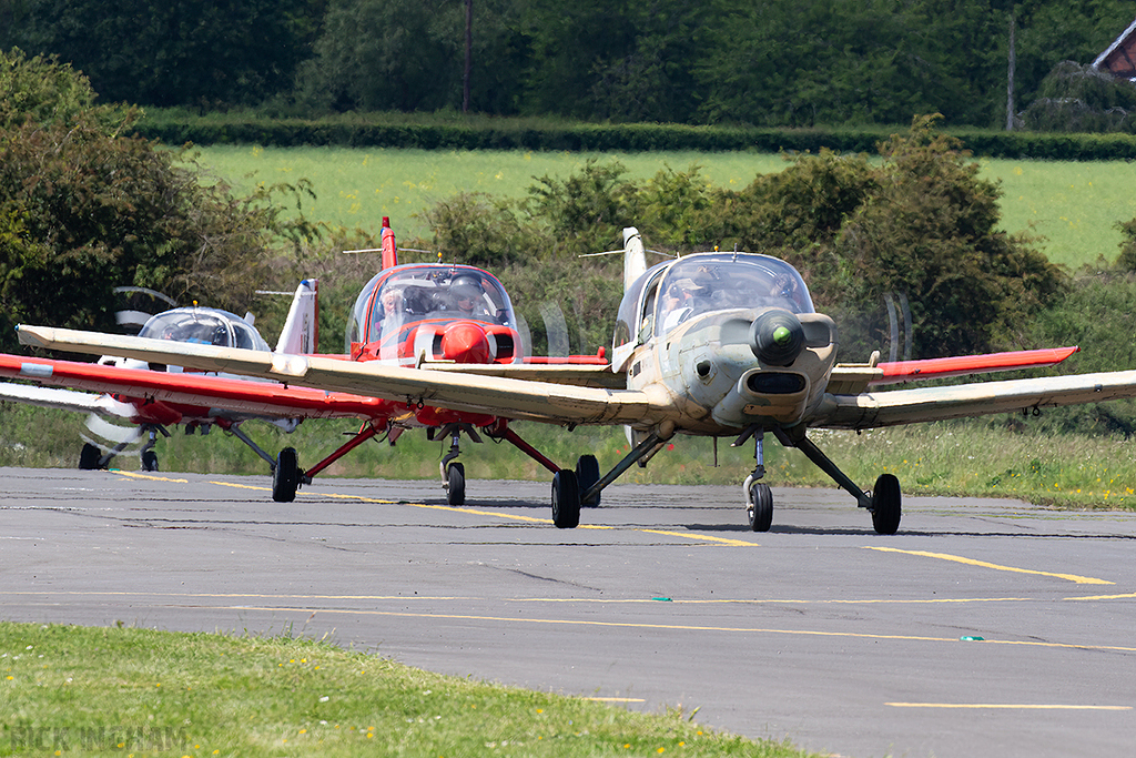 Scottish Aviation Bulldog T1 - G-BHXA / ex OD-1 + G-AZHX + XX667 / G-BZFN