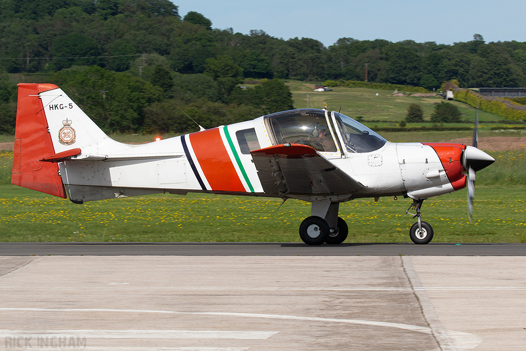 Scottish Aviation Bulldog T1 - HKG-5 / G-BULL - Royal Hong Kong Auxiliary Air Force