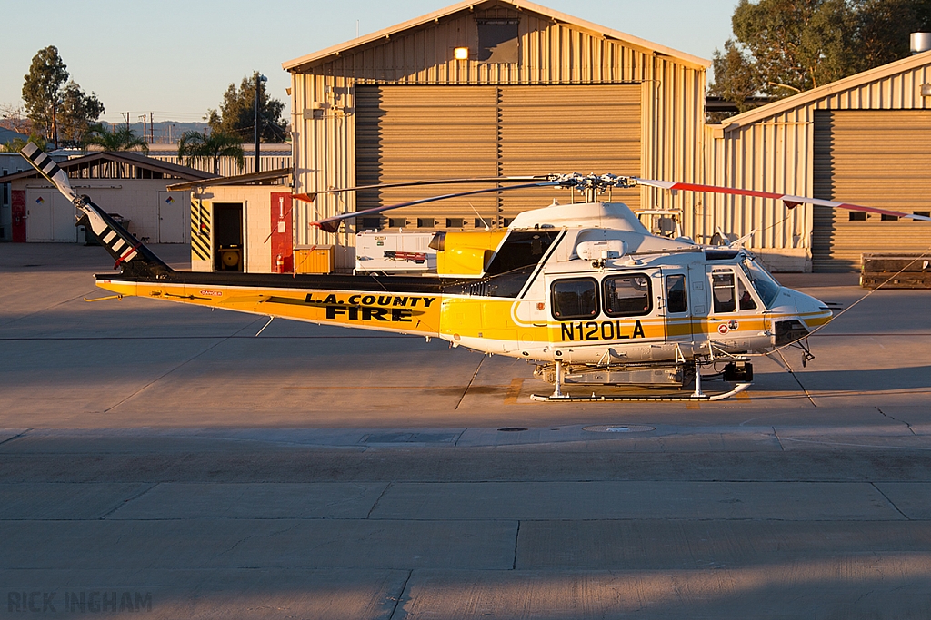 Bell 412HP - N120LA - LA County Fire Department