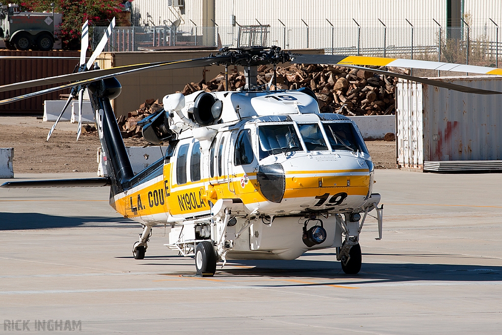 Sikorsky S-70A Firehawk - N190LA - LA County Fire Department