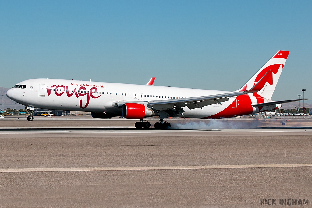 Boeing 767-333/ER - C-FMWY - Air Canada Rouge