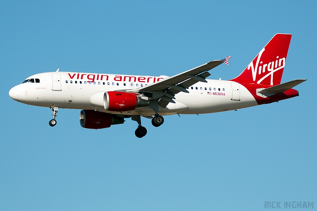 Airbus A319-112 - N530VA - Virgin America