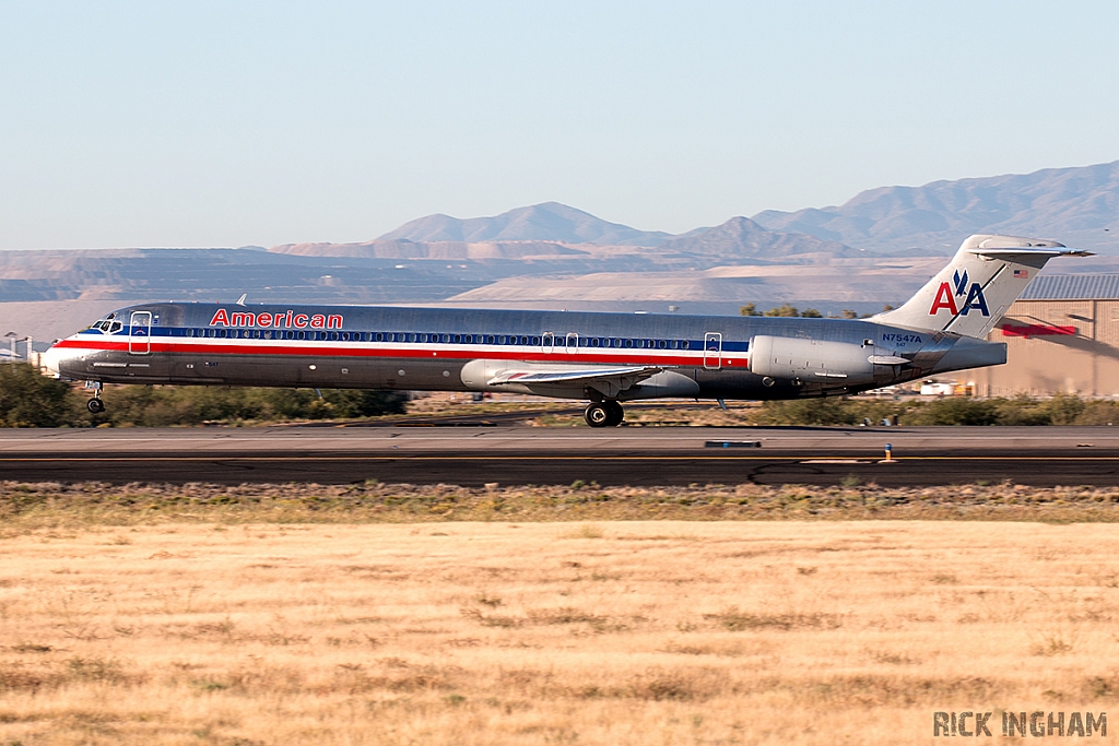 McDonnell Douglas MD-82 - N7547A - American Airlines