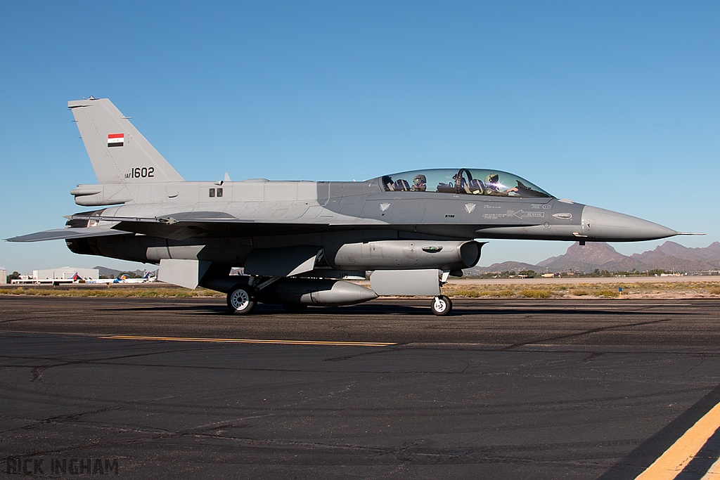 Lockheed Martin F-16IQ - 1602 - Iraqi Air Force