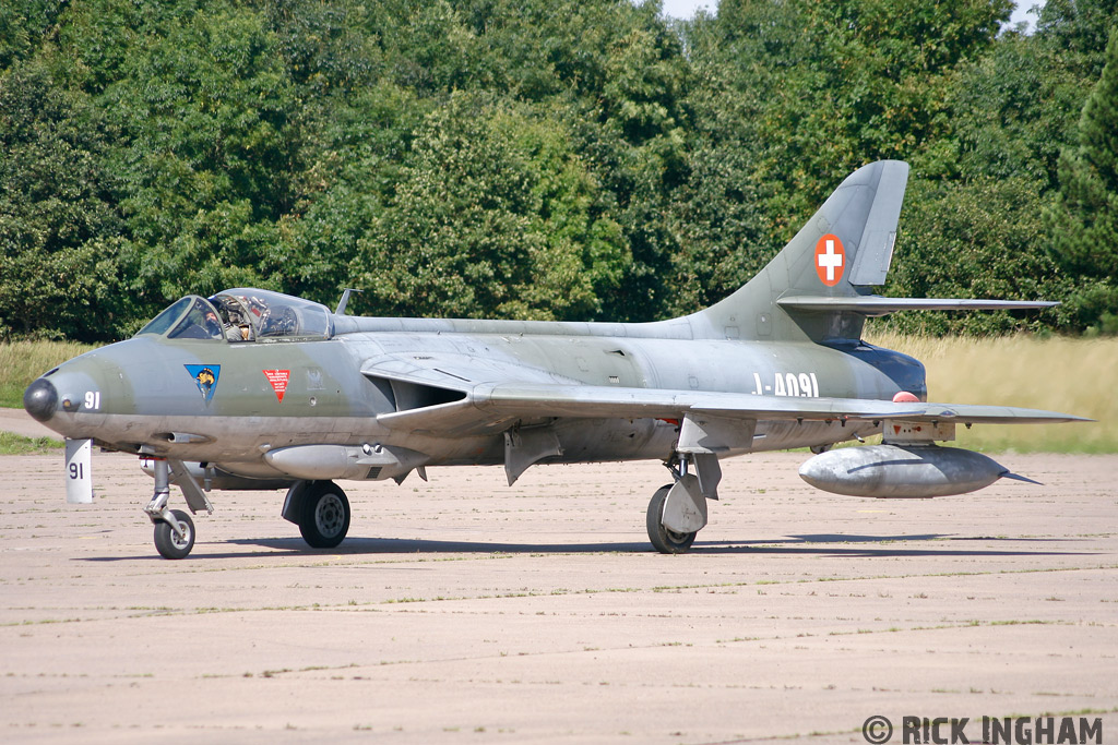 Hawker Hunter F58 - J-4091 - Swiss Air Force