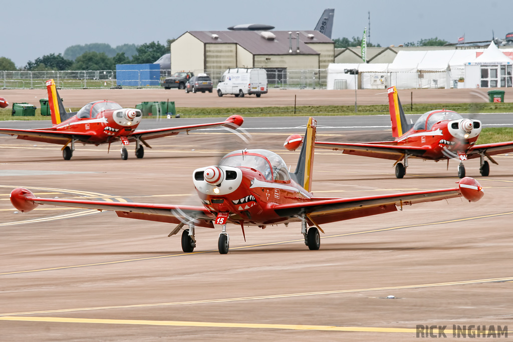 SIAI Marchetti SF260AM - Belgian Air Component | The Red Devils