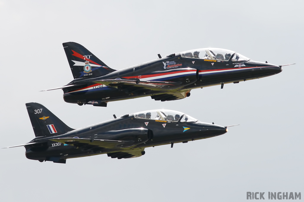 British Aerospace Hawk T1 - XX244 + XX307 - RAF