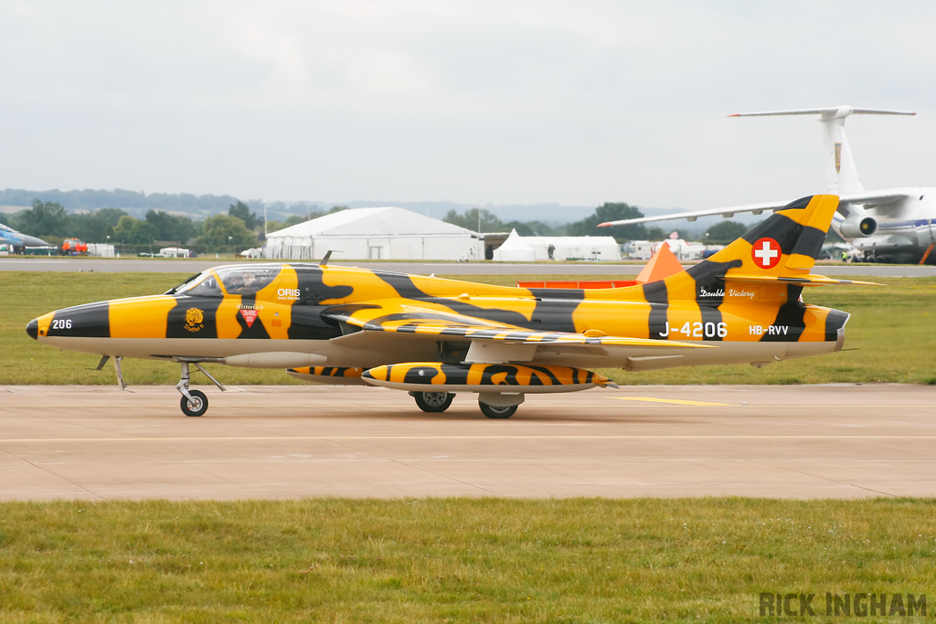 Hawker Hunter T68 - HB-RVV/J-4206 - Swiss Air Force