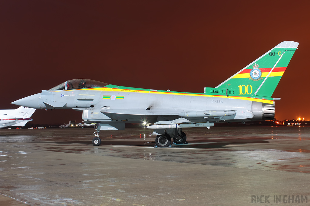 Eurofighter Typhoon FGR4 - ZJ936/QO-C - RAF