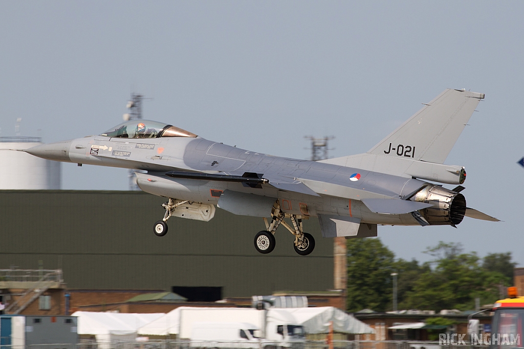 Lockheed Martin F-16AM Fighting Falcon - J-021 - RNLAF