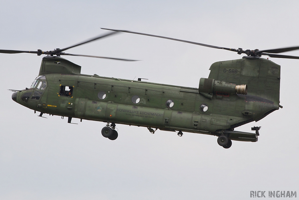 Boeing CH-47D Chinook - D-666 - RNLAF