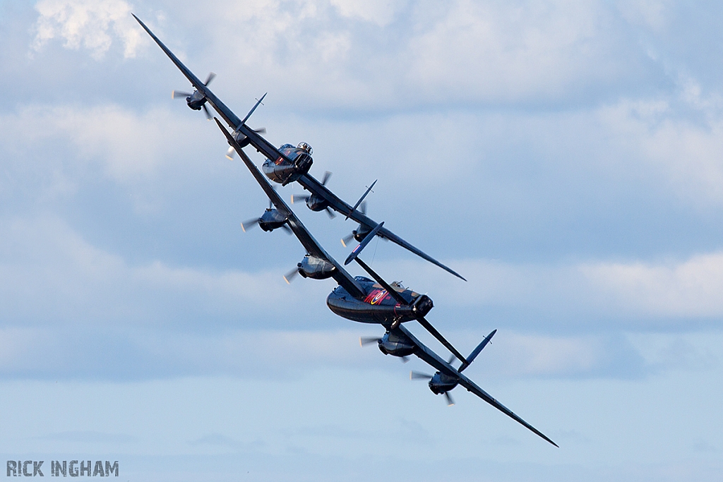Avro Lancaster BX - KB726 & PA474 - RAF